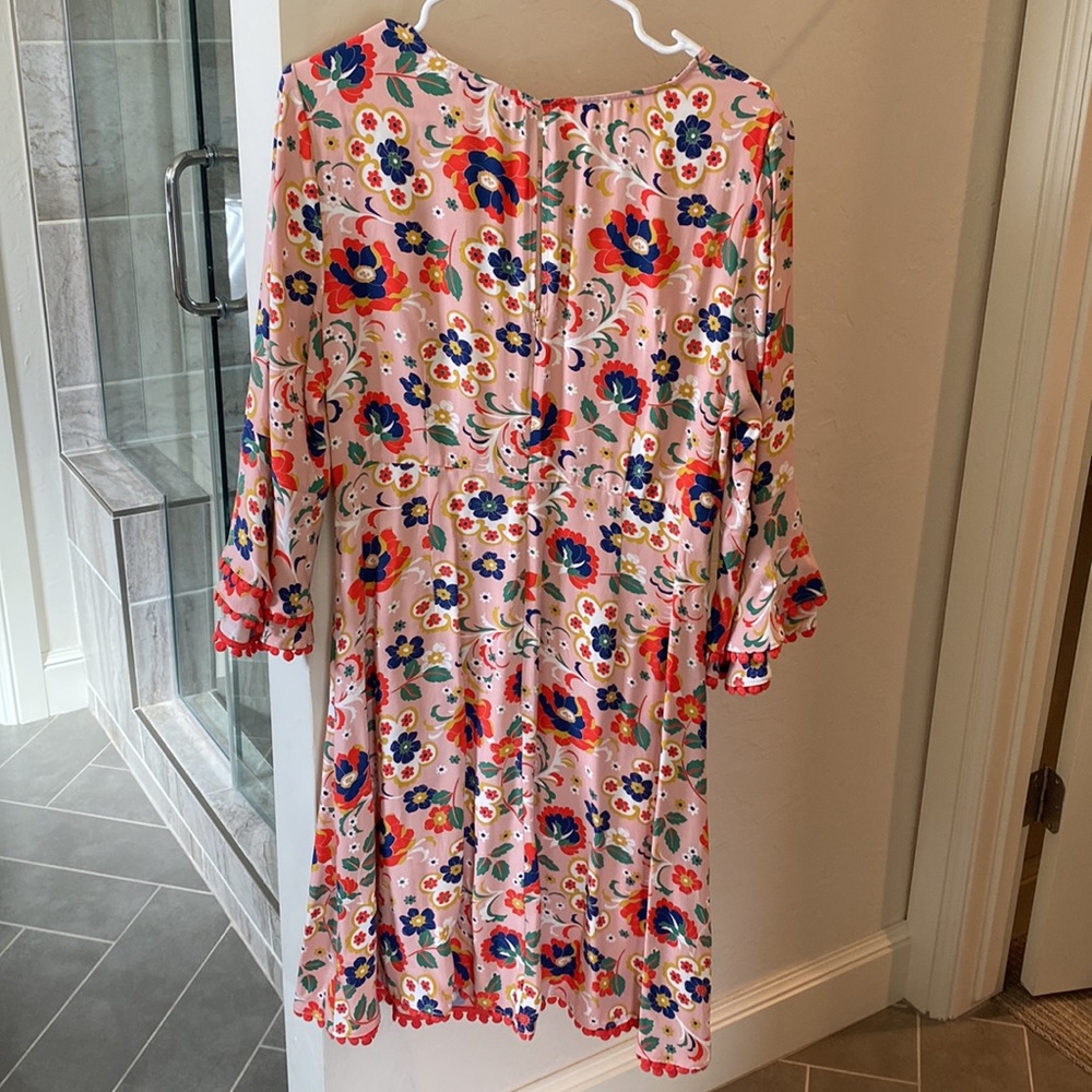 Boden Floral Midi Dress - Multicolor - Picture 6 of 8